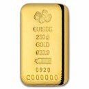 250 gram Gold Bar - PAMP Suisse (Cast with COA)