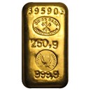 250 gram Gold Bar - Swiss Bank Corporation