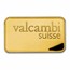 250 gram Gold Bar - Valcambi (w/Assay)