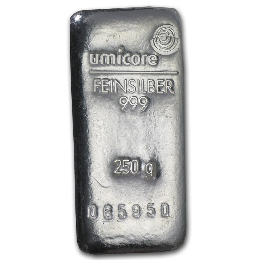 250 gram Silver Bar - Secondary Market