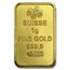 25x1 gram Gold Bar PAMP Suisse Multigram+25 (In Assay)