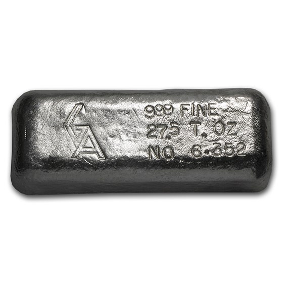 27.50 oz Silver Bar - Golden Analytical 27.50 oz Silver Bar - Golden Analytical