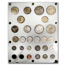 28-Coin U.S. 20th Century Type Set (Framed)