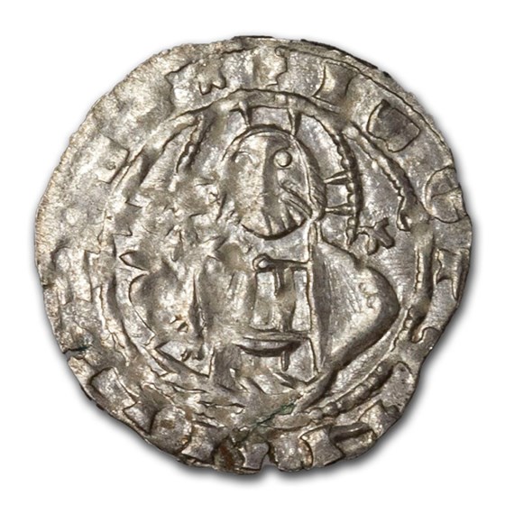 2nd Bulgarian Empire Silver AR Grosh 1356-1396 Ivan Stratsimir XF 2nd Bulgarian Empire Silver AR Grosh 1356-1396 Ivan Stratsimir XF