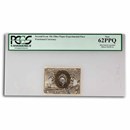 2nd Issue Fract. Curr 10c CU-62 PPQ PCGS Experimental Face