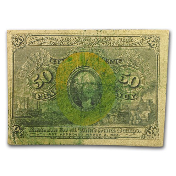 2nd Issue Fractional Currency 50 Cents VG (Fr#1317) 2nd Issue Fractional Currency 50 Cents VG (Fr#1317)