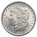 3-Coin Morgan/Peace Silver Dollar Set MS-63 PCGS
