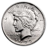 3-Coin Morgan/Peace Silver Dollar Set MS-63 PCGS