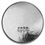 3 oz Cast-Poured Silver Round - Bunker Bullion Button/Rolo