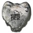 3 oz Hand Poured Silver - Devil Ram Skull