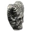 3 oz Hand Poured Silver - Devil Ram Skull
