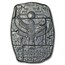 3 oz Hand Poured Silver Relic Bar - Horus