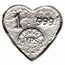 3 oz Hand Poured Silver - Set of 3 1oz Silver Playing Card Suits