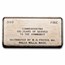3 oz Silver Bar - W.H. Foster Walla Walla WA (Random Motif)