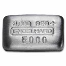 3 oz Silver Cast Bar - Engelhard Revived