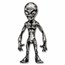 3 oz Silver Hand Poured Statue - Alien