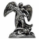 3 oz Silver Hand Poured Statue - Archangel Michael