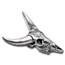 3 oz Silver Hand Poured Statue - Decorated Longhorn Skull