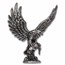 3 oz Silver Hand Poured Statue - Eagle