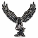 3 oz Silver Hand Poured Statue - Eagle