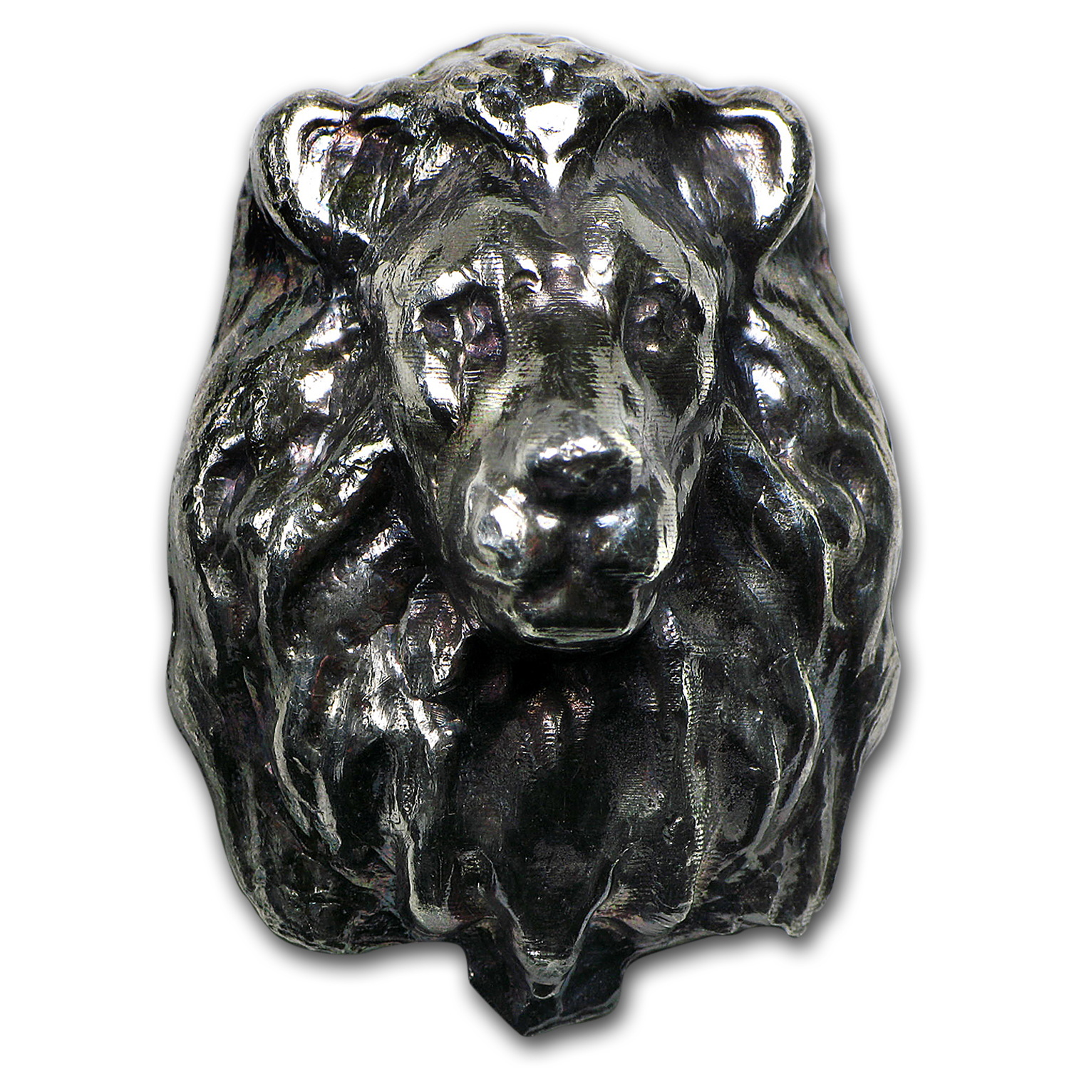 Buy 3 oz Silver - MK Barz & Bullion (3D Lion) | APMEX