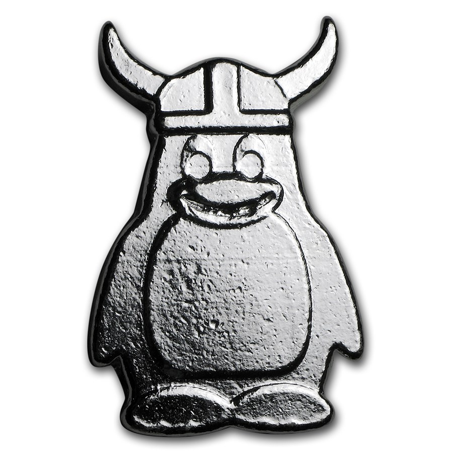 Buy oz Silver Viking Penguin Ericson Mint APMEX