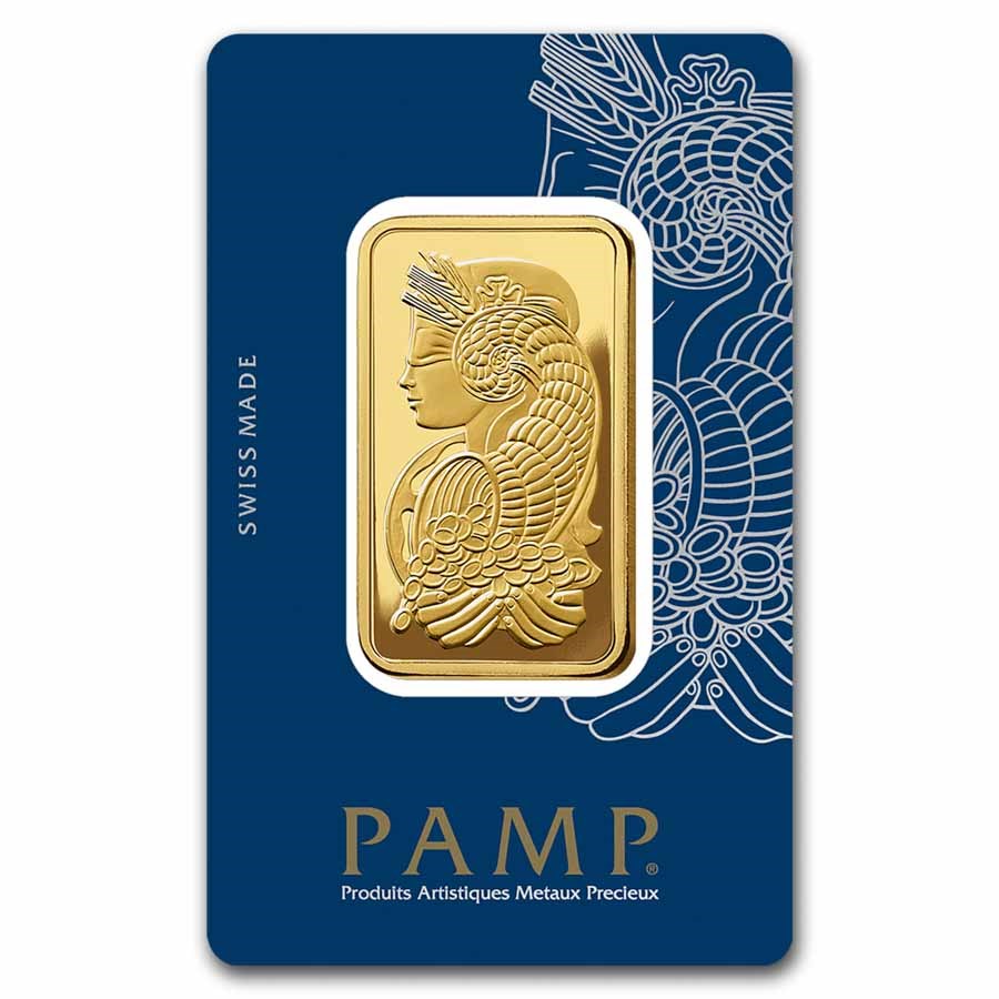 3 Tolas Gold Bar - PAMP Suisse Fortuna (In Assay)
