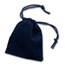 3 x 4 Velour/Velvet Draw String Pouch (Navy Blue)