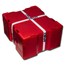 300-coin 1.5 oz Silver Canada Maple Leaves Box (Empty, Red)