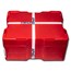 300-coin 1.5 oz Silver Canada Maple Leaves Box (Empty, Red)
