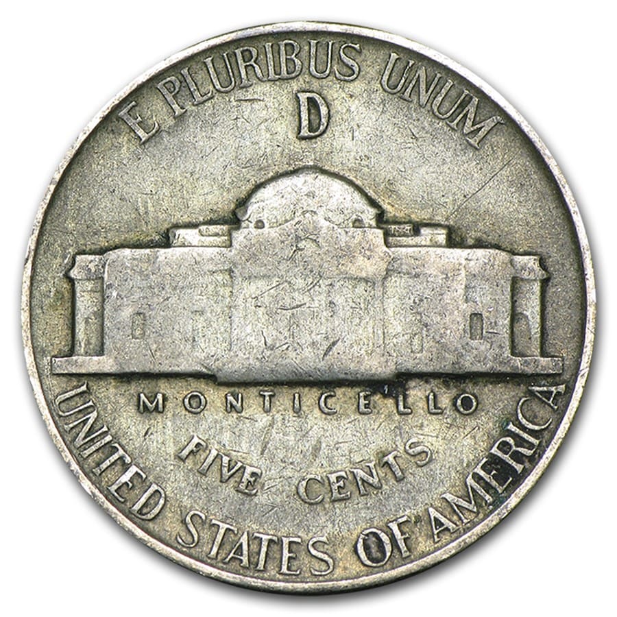 Buy 35% Silver War Nickels $1 Face Value Avg Circ | APMEX