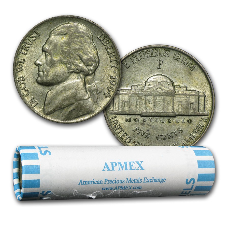 Buy 35% Silver War Nickels $2 Face Value Avg Circ | APMEX