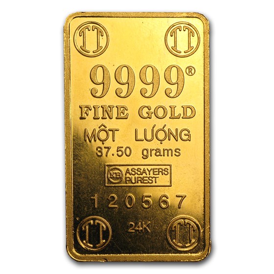 37.50 gram Gold Bar - Secondary Market 37.50 gram Gold Bar - Secondary Market