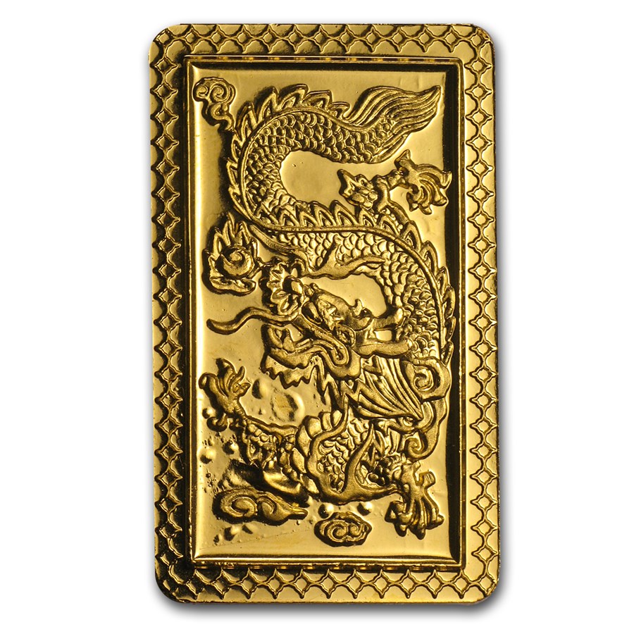 Buy 37.50 gram Gold Bar Vietnam (Dragon) APMEX