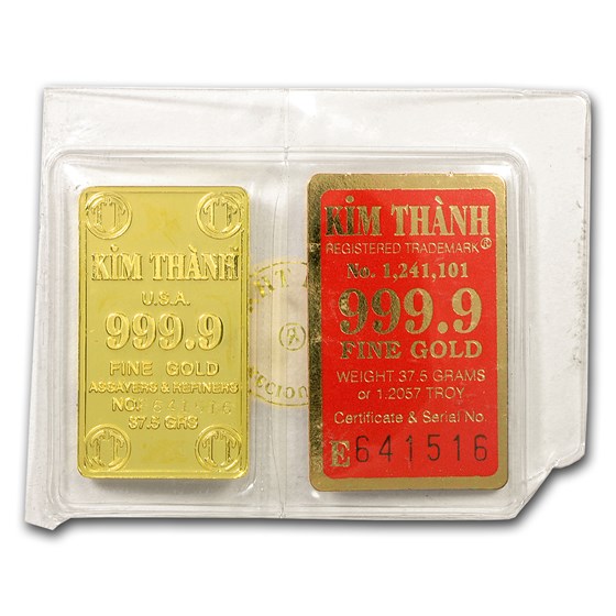 37.50 gram Gold Bar - Vietnam (Kim - Thành) 37.50 gram Gold Bar - Vietnam (Kim - Thành)