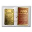37.50 gram Gold Bar - Vietnam (Mot Luong, Statue of Liberty)
