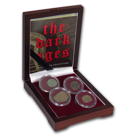 (393-750 AD) The Dark Ages 4 Coin Collection (393-750 AD) The Dark Ages 4 Coin Collection