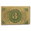3rd Issue Fractional Currency 3 Cents VF (Fr#1226)