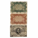 3rd Issue Fractional Currency 5 Cents AU (Fr#1236SP) SPECIMEN Set