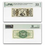 3rd Issue Fractional Currency 50 Cents AU-53 PMG (Fr#1339)