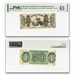 3rd Issue Fractional Currency 50 Cents Choice XF-45 (Fr#1366)
