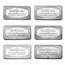 4.17 oz Silver Bar - Franklin Mint Western Mines (Random Motif)