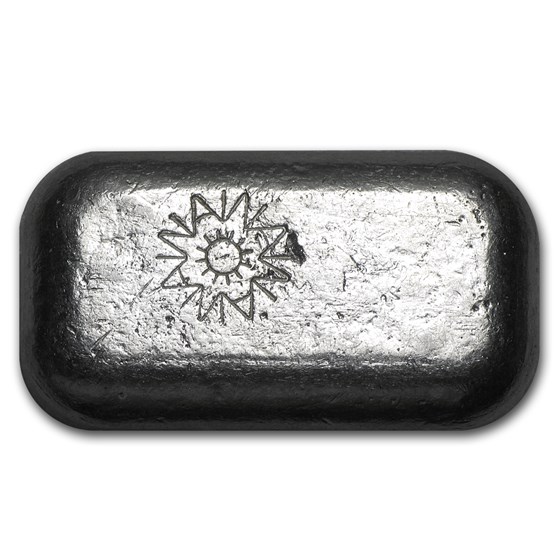 4.95 oz Silver Bar - A W Smelter