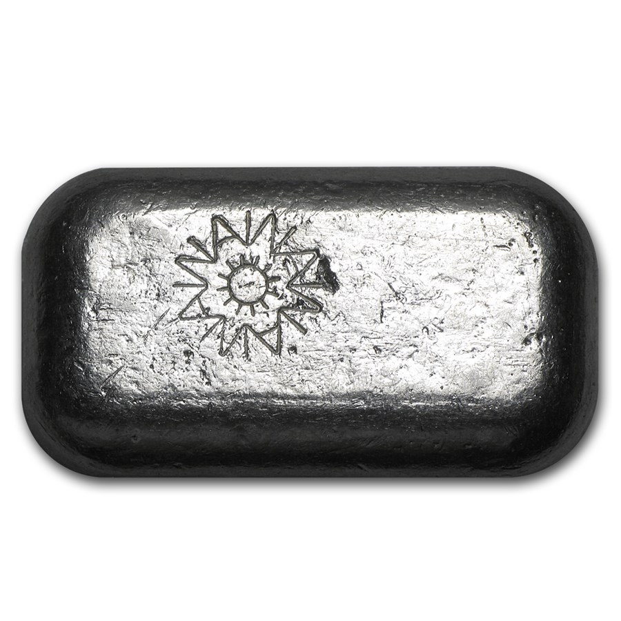 4.95 oz Silver Bar - A W Smelter