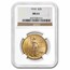 4-Coin 1910 Gold Eagles Type Set MS-61 NGC
