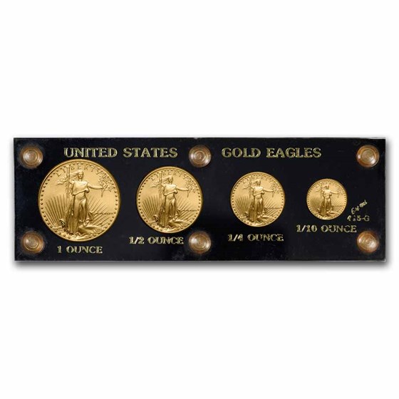 4-Coin American Gold Eagle Set BU (Random Year) 4-Coin American Gold Eagle Set BU (Random Year)