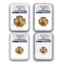 4-Coin American Gold Eagle Set MS-69 NGC (Random Year)