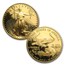 4-Coin Proof American Gold Eagle Set (Random Year, w/Box & COA)