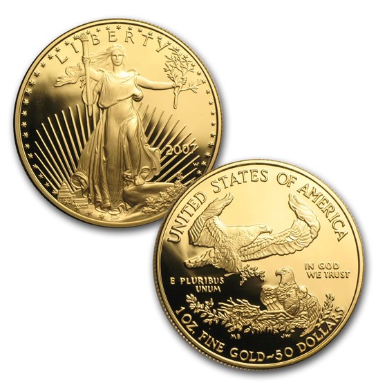 Buy 4Coin Proof American Gold Eagle Set (Random Year, w/Box & COA) APMEX