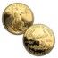 4-Coin Proof American Gold Eagle Set (Random Year, w/Box & COA)